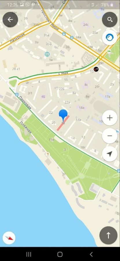 Двухкомнатная Квартира 300М От Моря Ул Парковая 18 Отчетные Док Черноморск Екстериор снимка